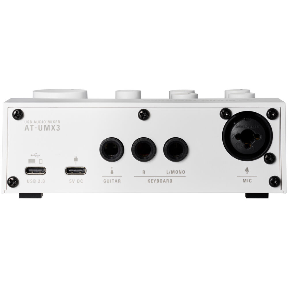 картинка Audio-Technica AT-UMX3 Livestreaming USB Audio Mixer AT-UMX3WH от магазина Одежда+