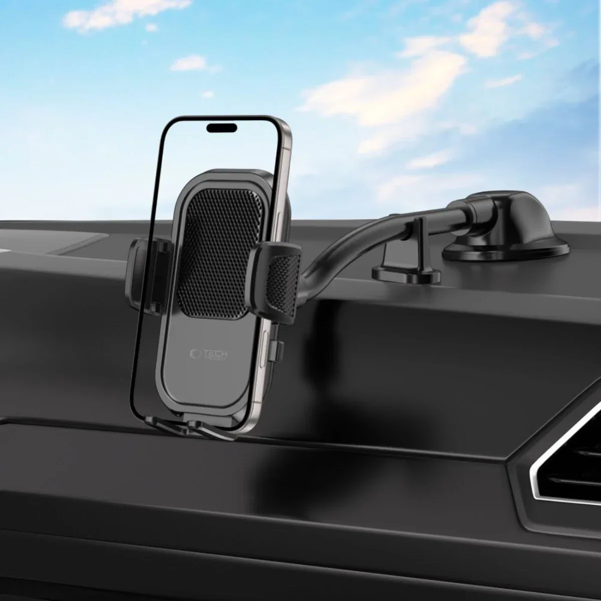 картинка Автомобильное крепление TechProtect V8, черный от магазина Одежда+