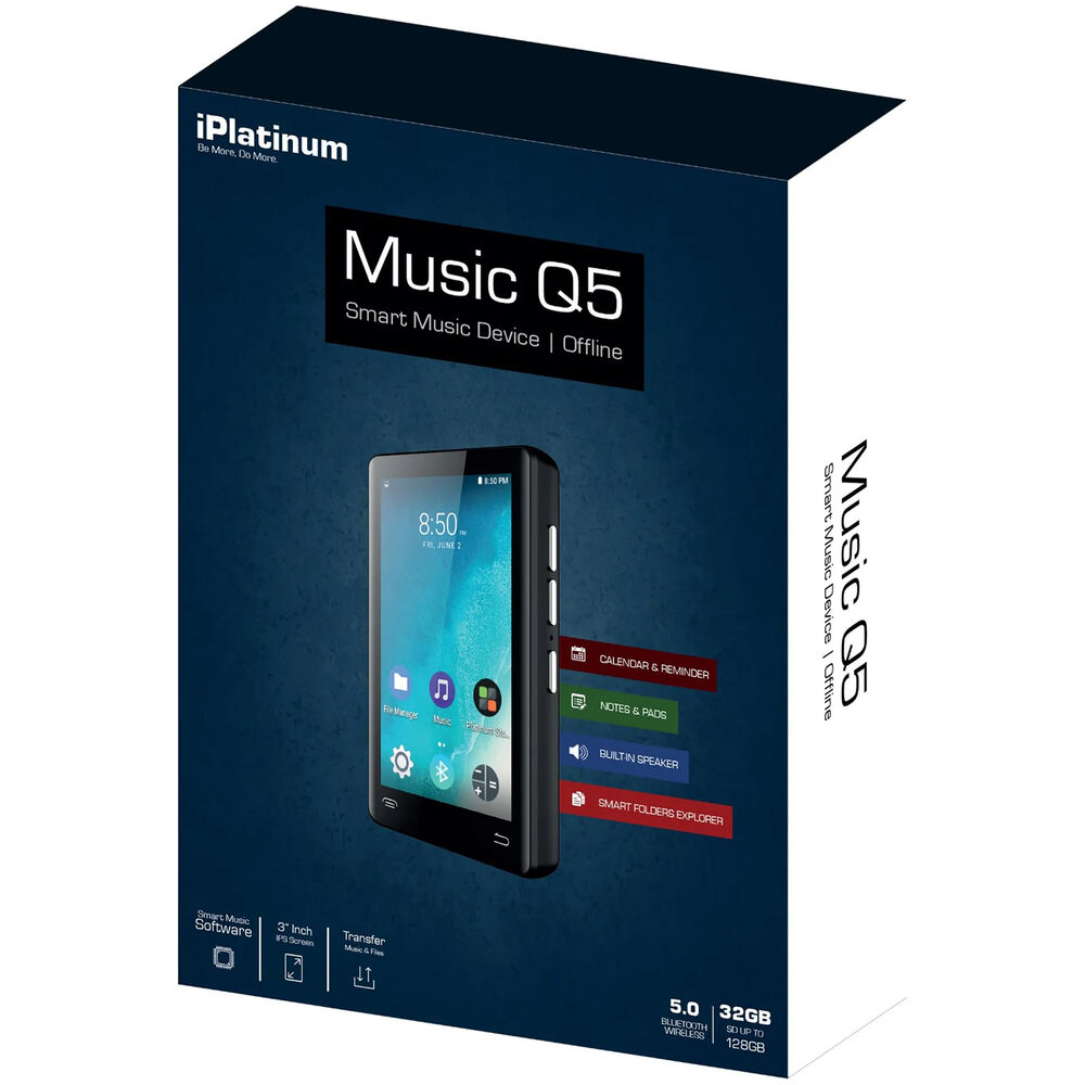 картинка Samvix iPlatinum Music Q5 32 ГБ смарт-MP3-плеер от магазина Одежда+