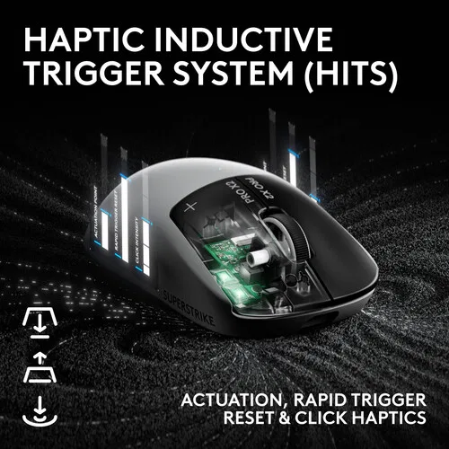 картинка Беспроводная игровая мышь Logitech G PRO X2 SUPERSTRIKE LIGHTSPEED от магазина Одежда+