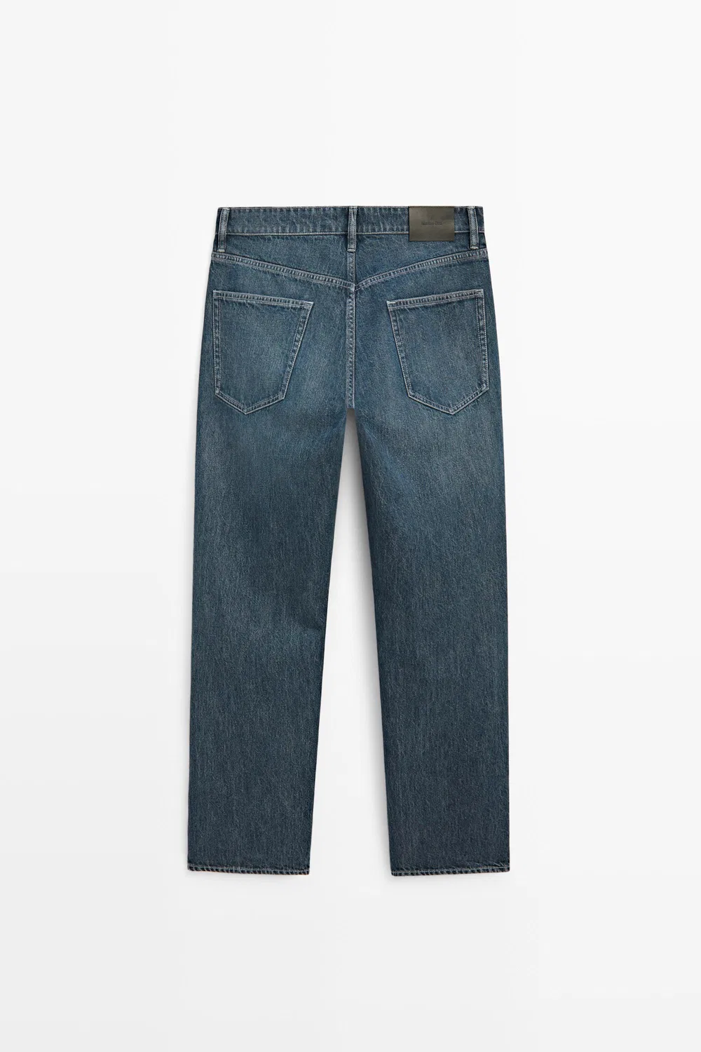 картинка Джинсы Massimo Dutti Tapered Fit, синий от магазина Одежда+
