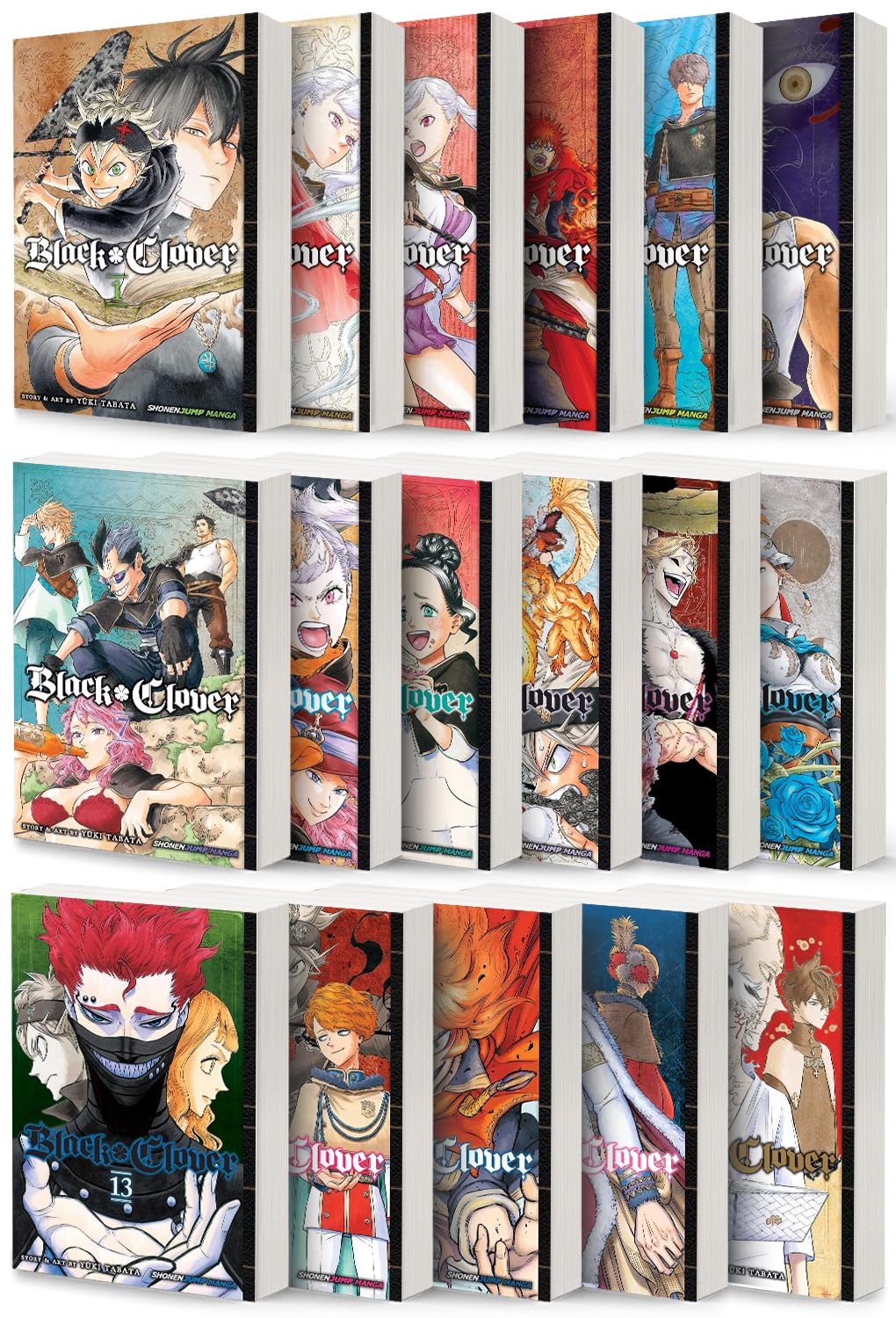 картинка Black Clover Manga Set (Generic) от магазина Одежда+
