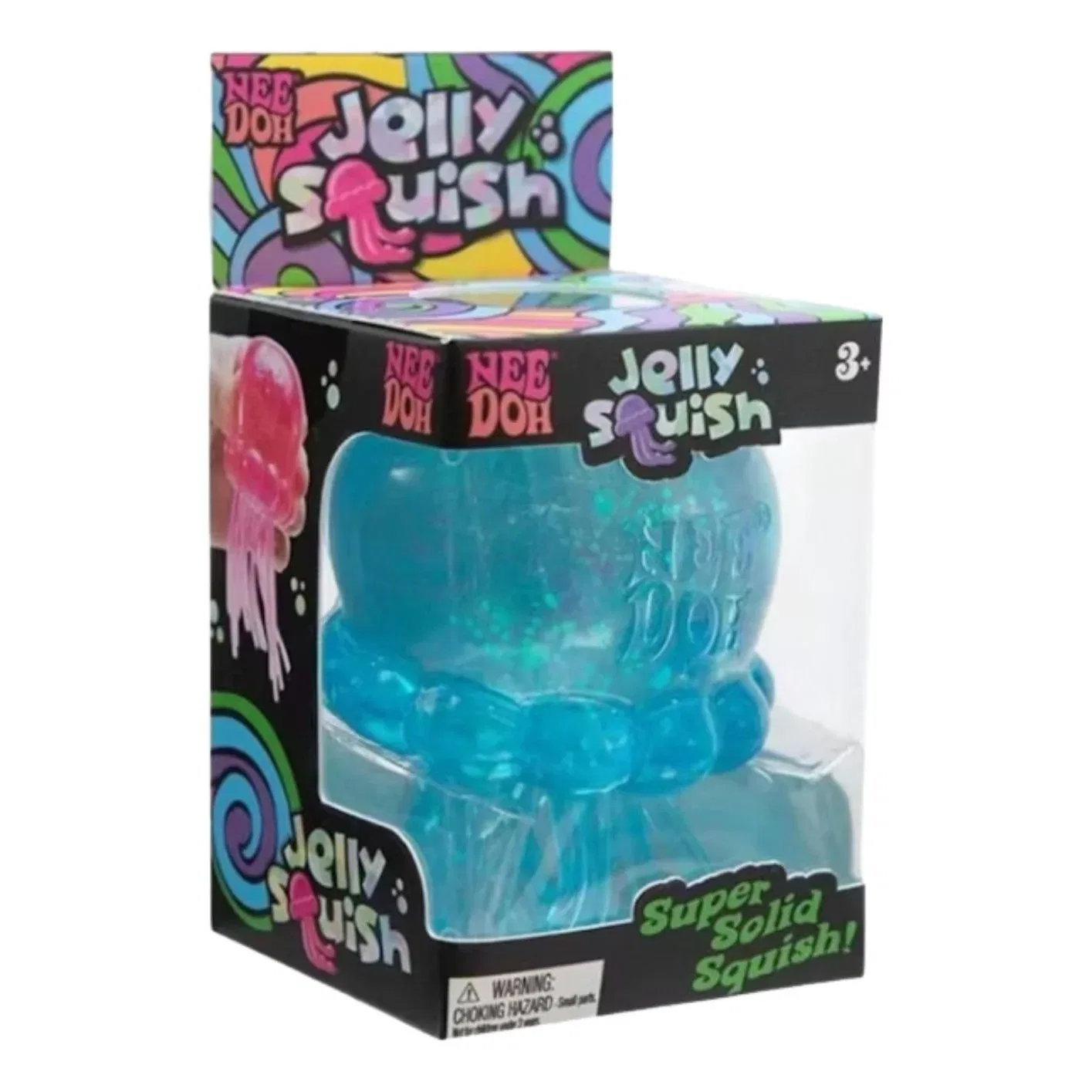 картинка Детская игрушка-антистресс NeeDoh JellySquish Squishy, синий от магазина Одежда+