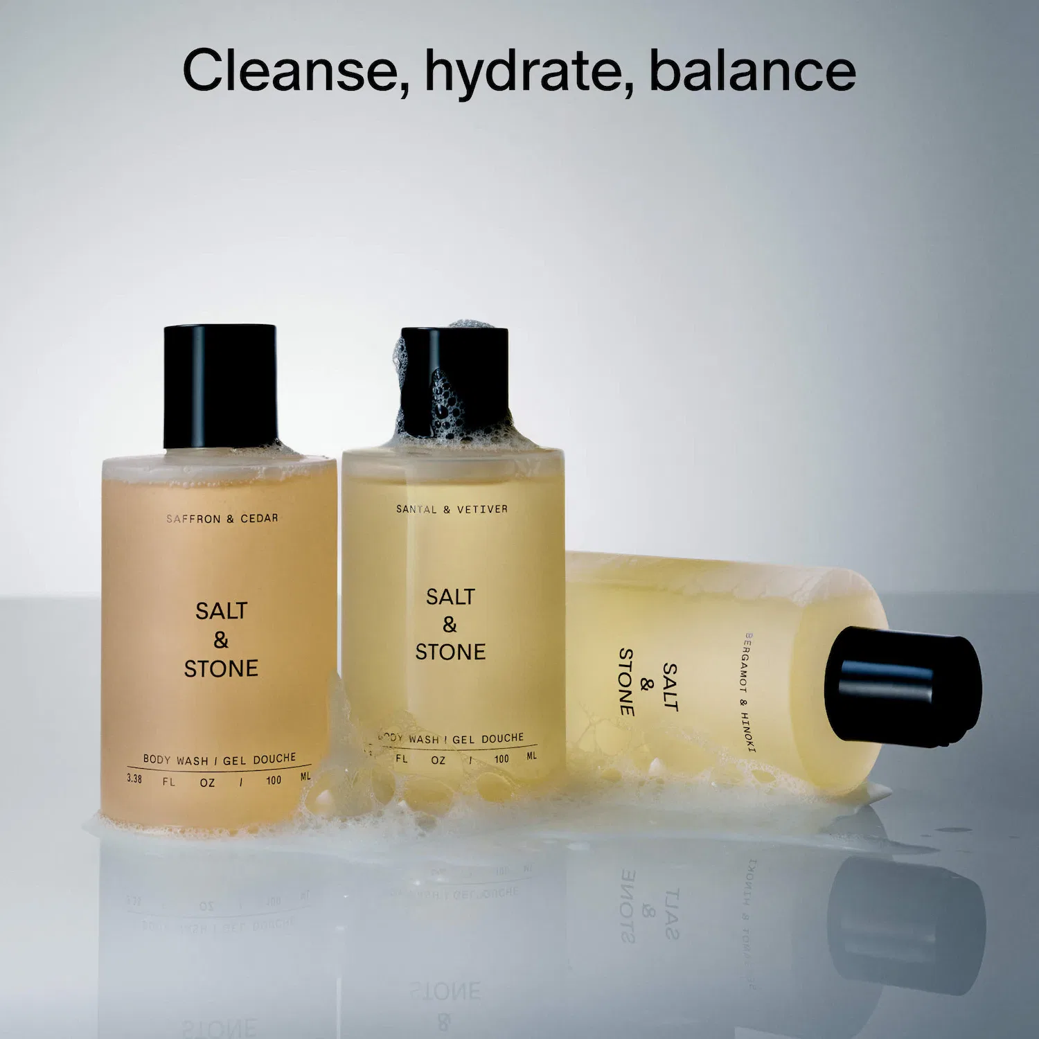 картинка Набор миниатюрных гелей для душа Salt & Stone от магазина Одежда+