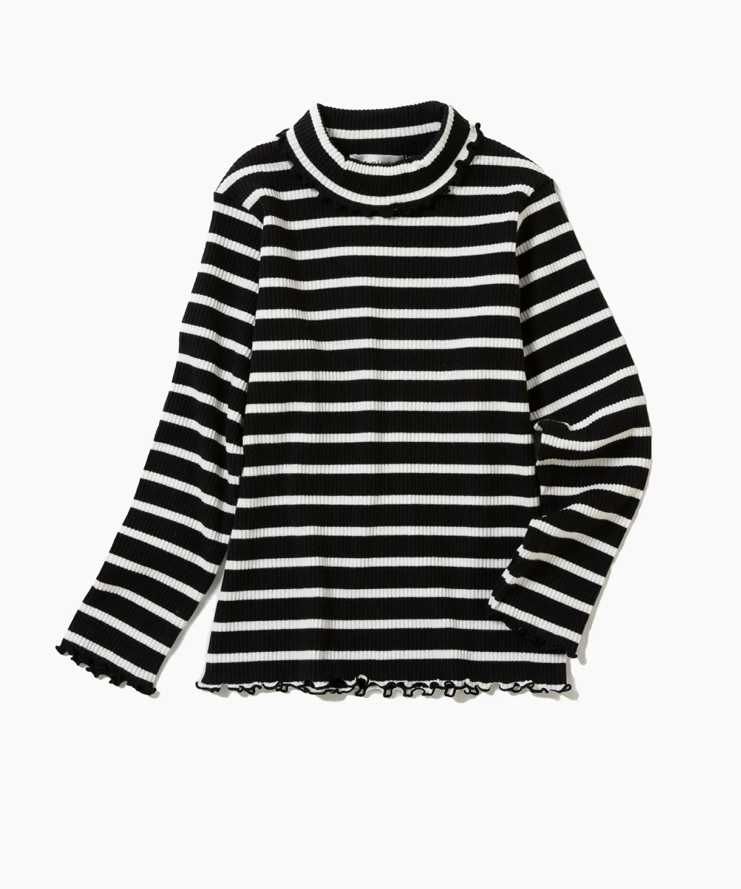 картинка Водолазка в рубчик Ever Closet, Black border от магазина Одежда+