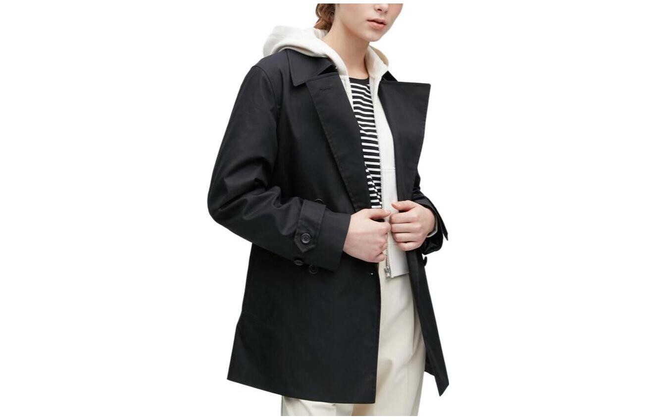 картинка Женский тренч UNIQLO, 09 Black от магазина Одежда+