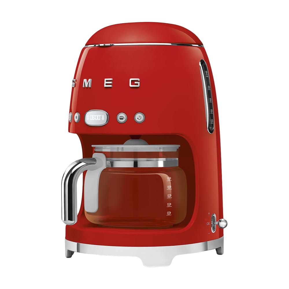 картинка Кофеварка капельная Smeg DCF02, красный от магазина Одежда+