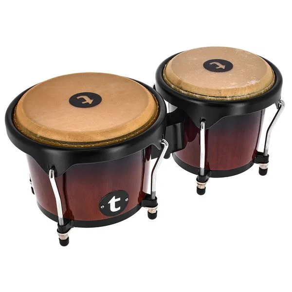 картинка Бонго Thomann 6.75"+08" Bongo Set, Natural/Black от магазина Одежда+