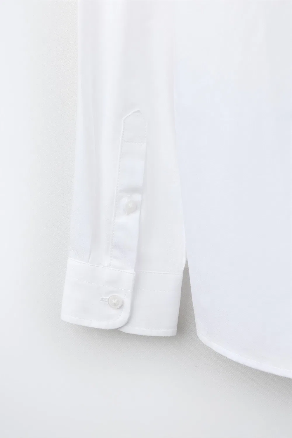 картинка Простая рубашка для костюма ZARA, White от магазина Одежда+