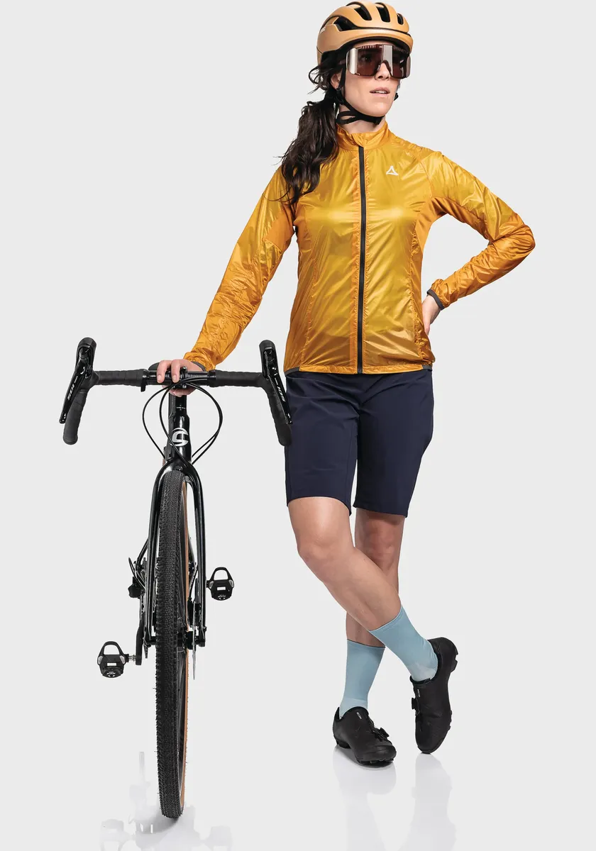 картинка Уличная куртка Schöffel "Jacket Gaiole L", без капюшона, желтый от магазина Одежда+