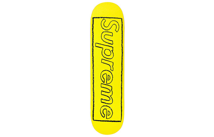 картинка Скейтборд Supreme, желтый от магазина Одежда+
