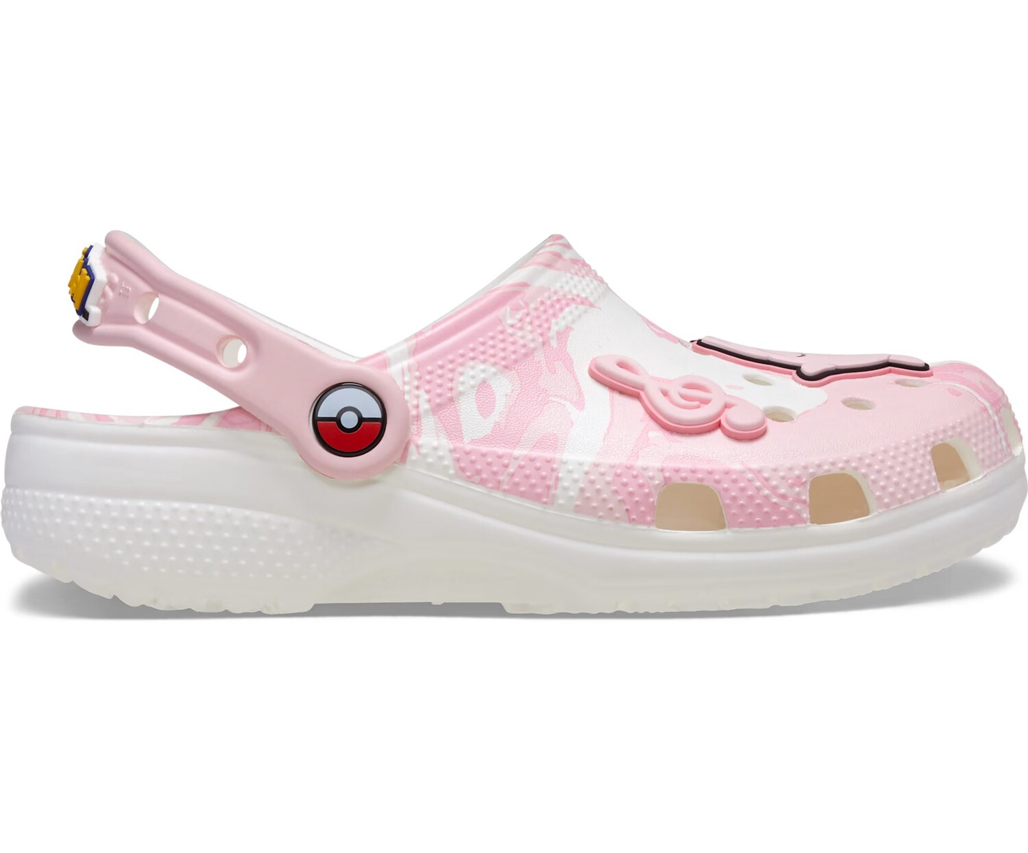 картинка Сабо детские Crocs Classic Clog x Pokémon, Jigglypuff, розовый от магазина Одежда+