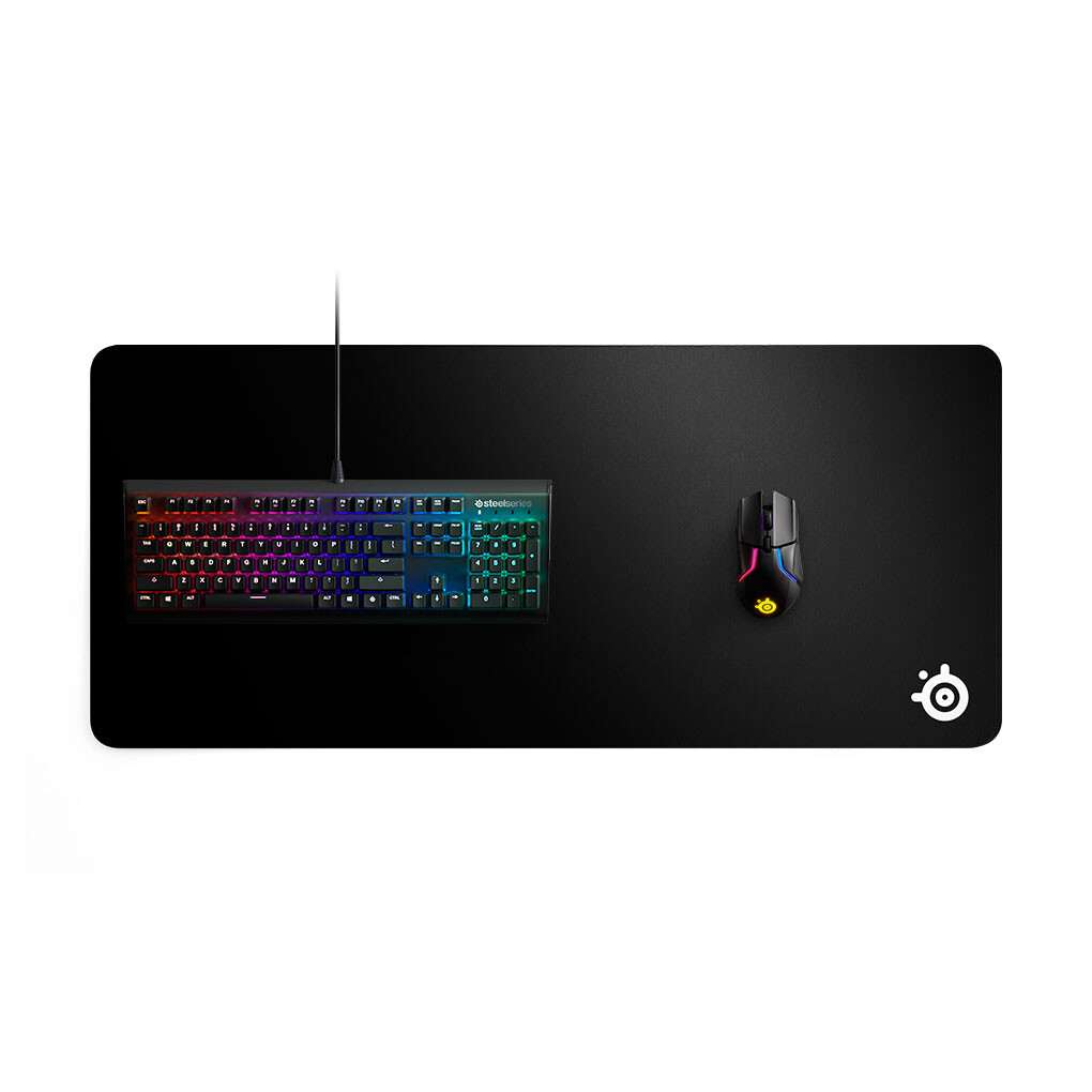 картинка Игровой коврик для мыши SteelSeries QcK Heavy XXL, черный от магазина Одежда+