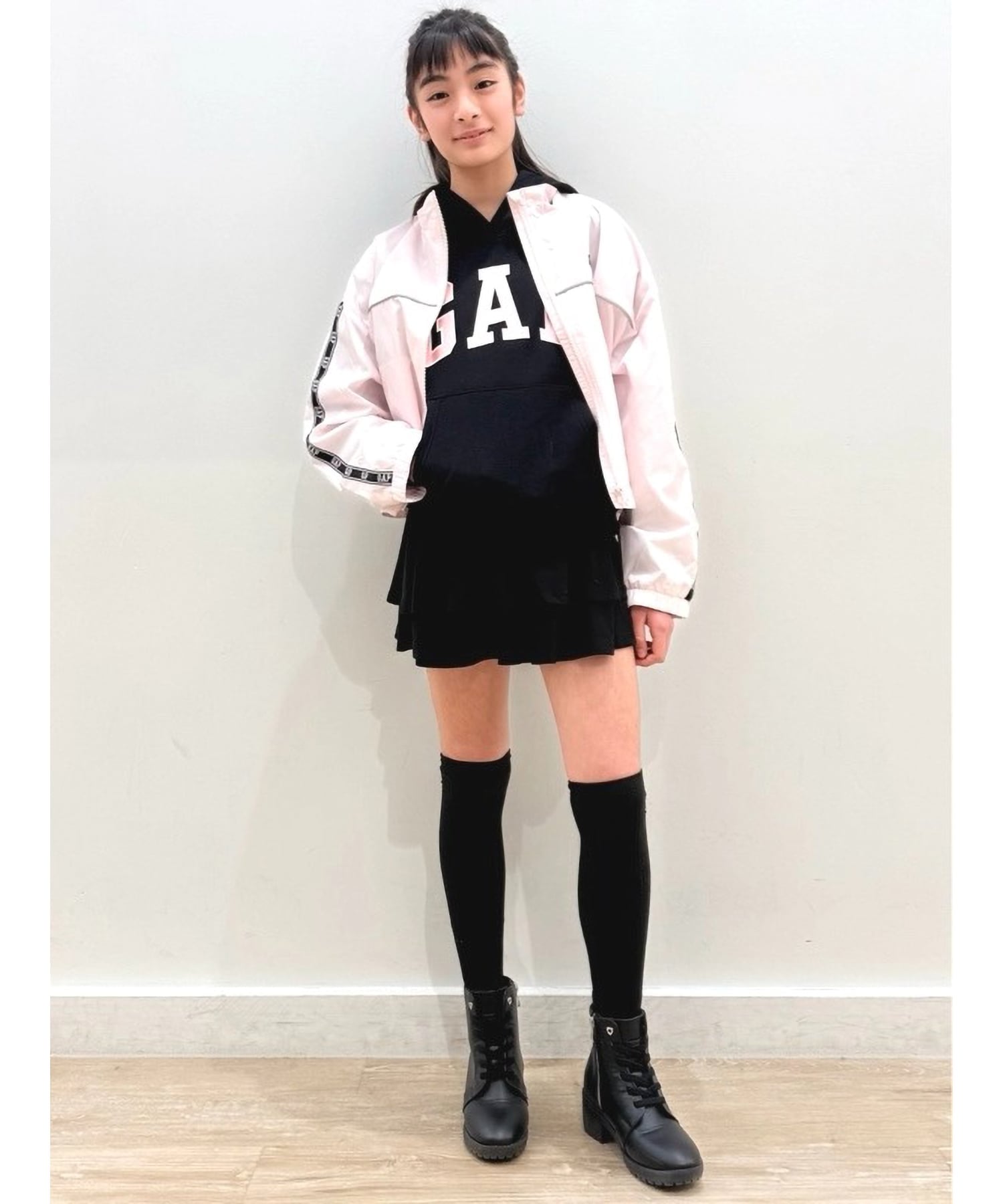 картинка (K) Ветровка свободного кроя (детская) GAP, CHERRY_BLOSSOM от магазина Одежда+