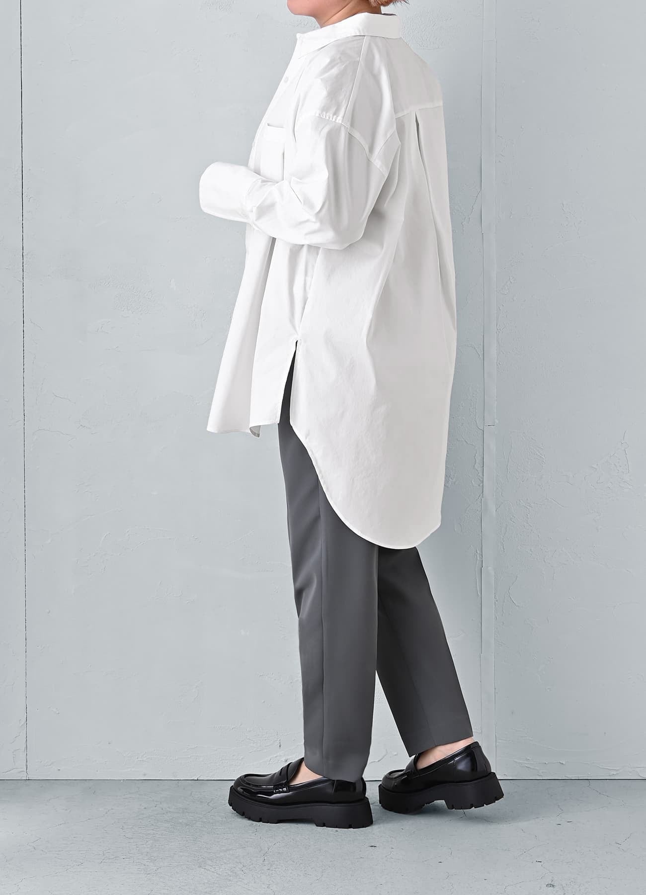 картинка Рубашка оверсайз Style Deli, off white от магазина Одежда+