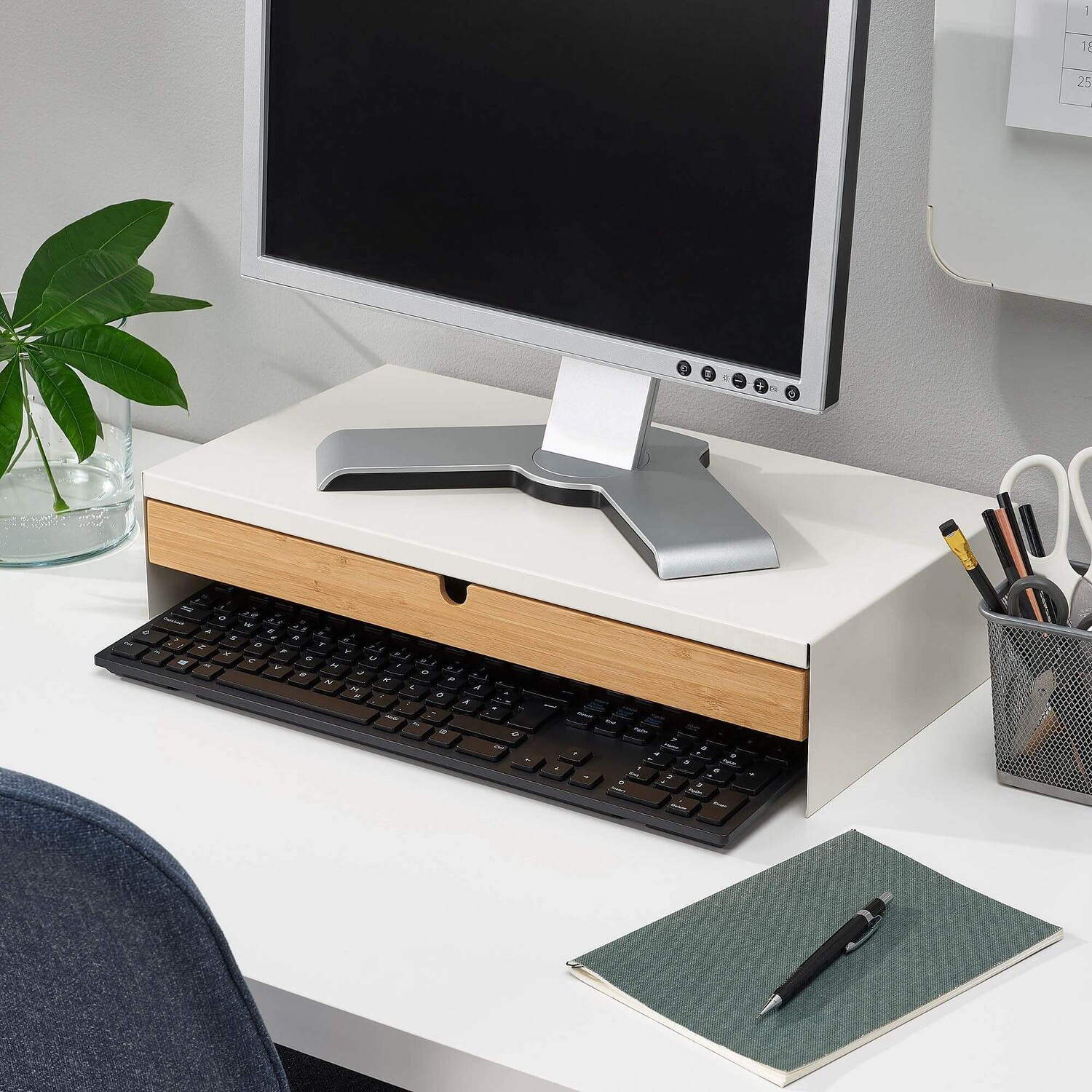 картинка Подставка под монитор Ikea Elloven, белый от магазина Одежда+