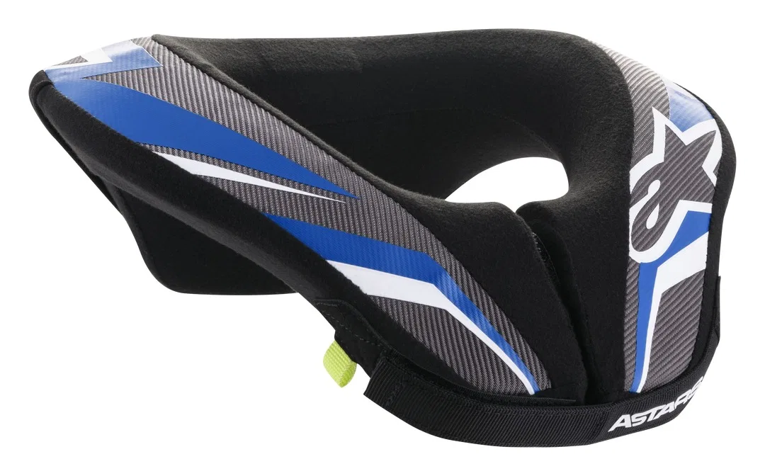 картинка Шейный ограничитель Sequence Youth Alpinestars, Black/Anthracite/Blue от магазина Одежда+