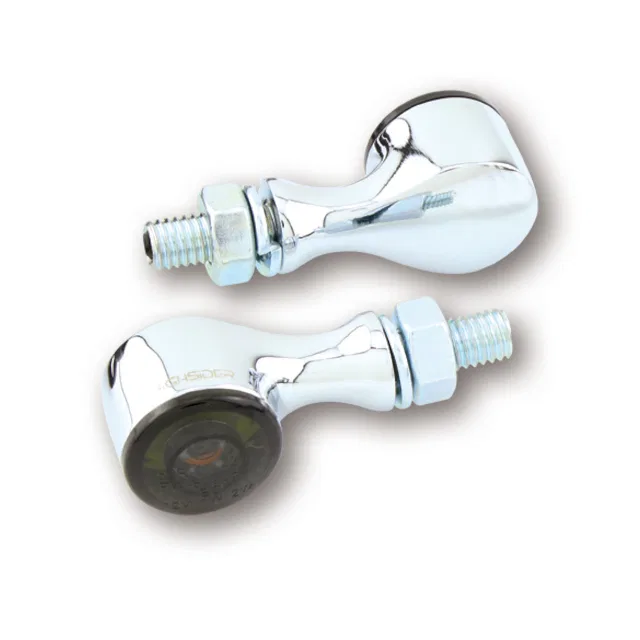 картинка LED поворотник HIGHSIDER APOLLO CLASSIC хром, Chrom от магазина Одежда+