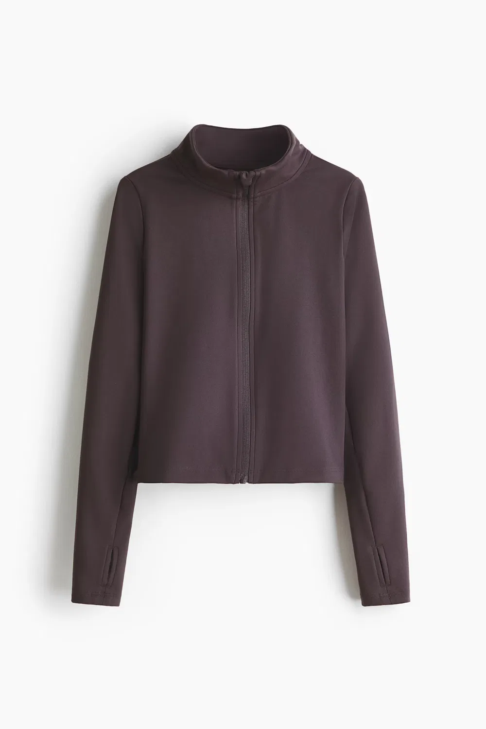 картинка Спортивная куртка с мягкой подкладкой H&M, Aubergine от магазина Одежда+