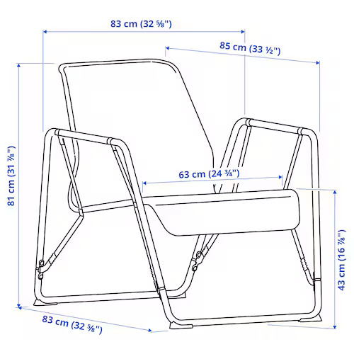 картинка Игровое кресло Ikea Brannboll, серый/черный от магазина Одежда+