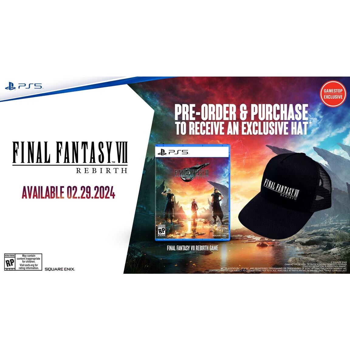 картинка Видеоигра Final Fantasy VII Rebirth - PlayStation 5 от магазина Одежда+