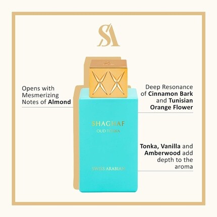 картинка Парфюмерная вода Swiss Arabian Shaghaf Oud Tonka, 75 мл от магазина Одежда+