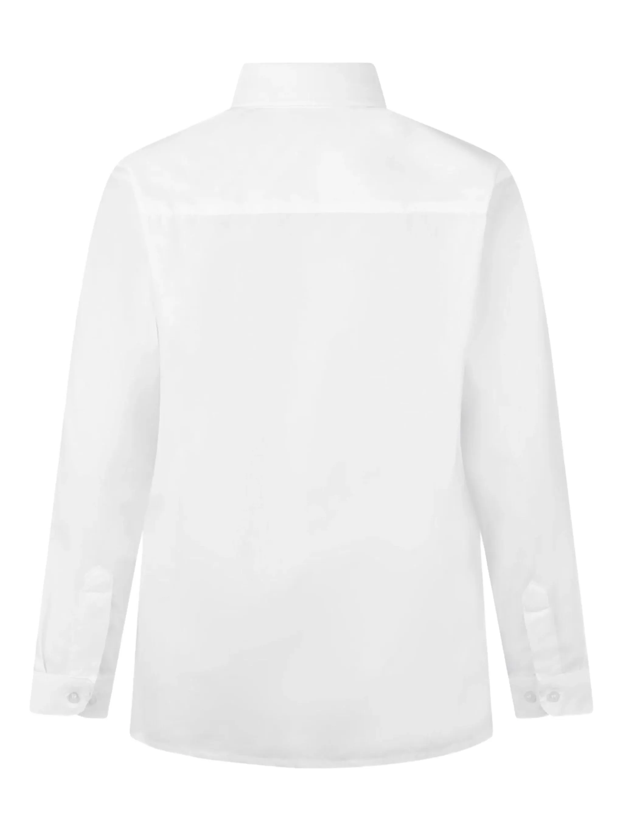 картинка Рубашка с длинными рукавами Zeco Schoolwear Kids, белый от магазина Одежда+
