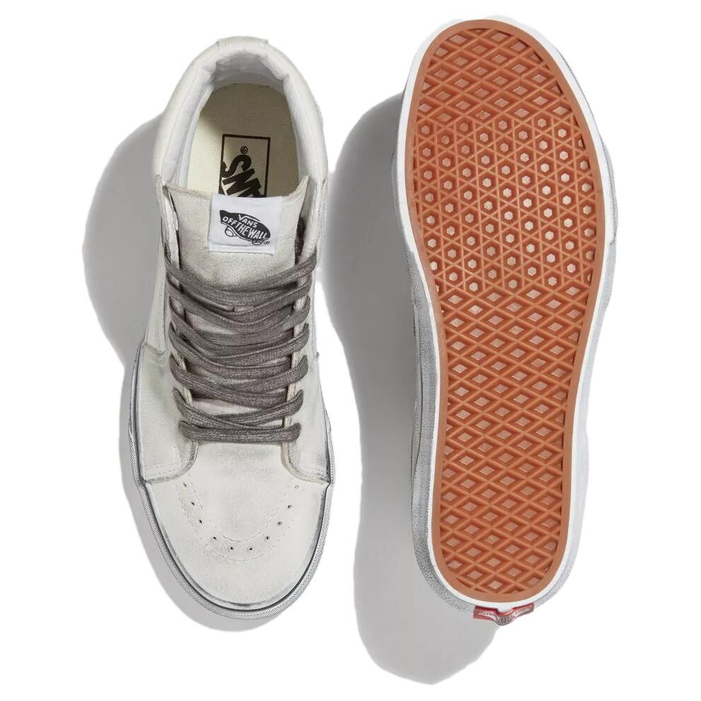 картинка Кеды, SK8 Скейтборд обувь унисекс высокие белый Vans от магазина Одежда+