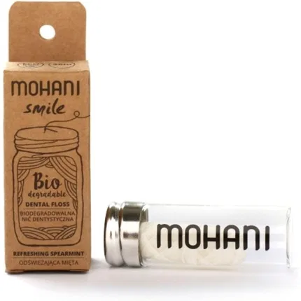 картинка Зубная нить 30 м Biodegradable Mint Mohani, Mint от магазина Одежда+