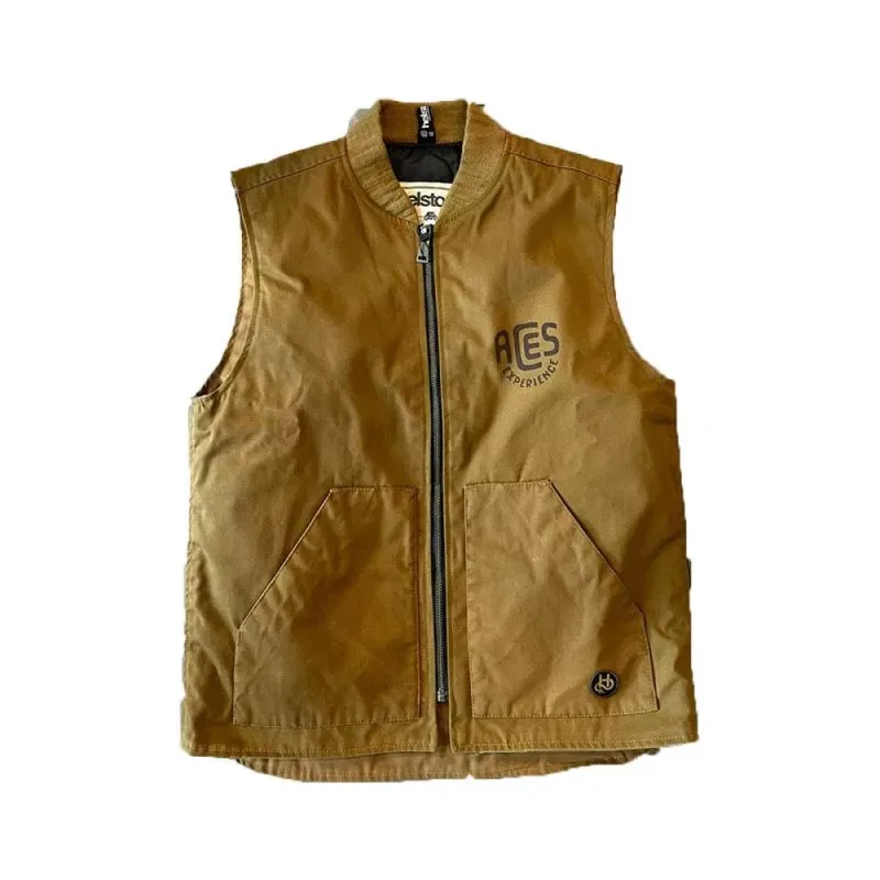 картинка Жилет хлопковый Gilet Tools Toile Coton Helstons, Beige от магазина Одежда+