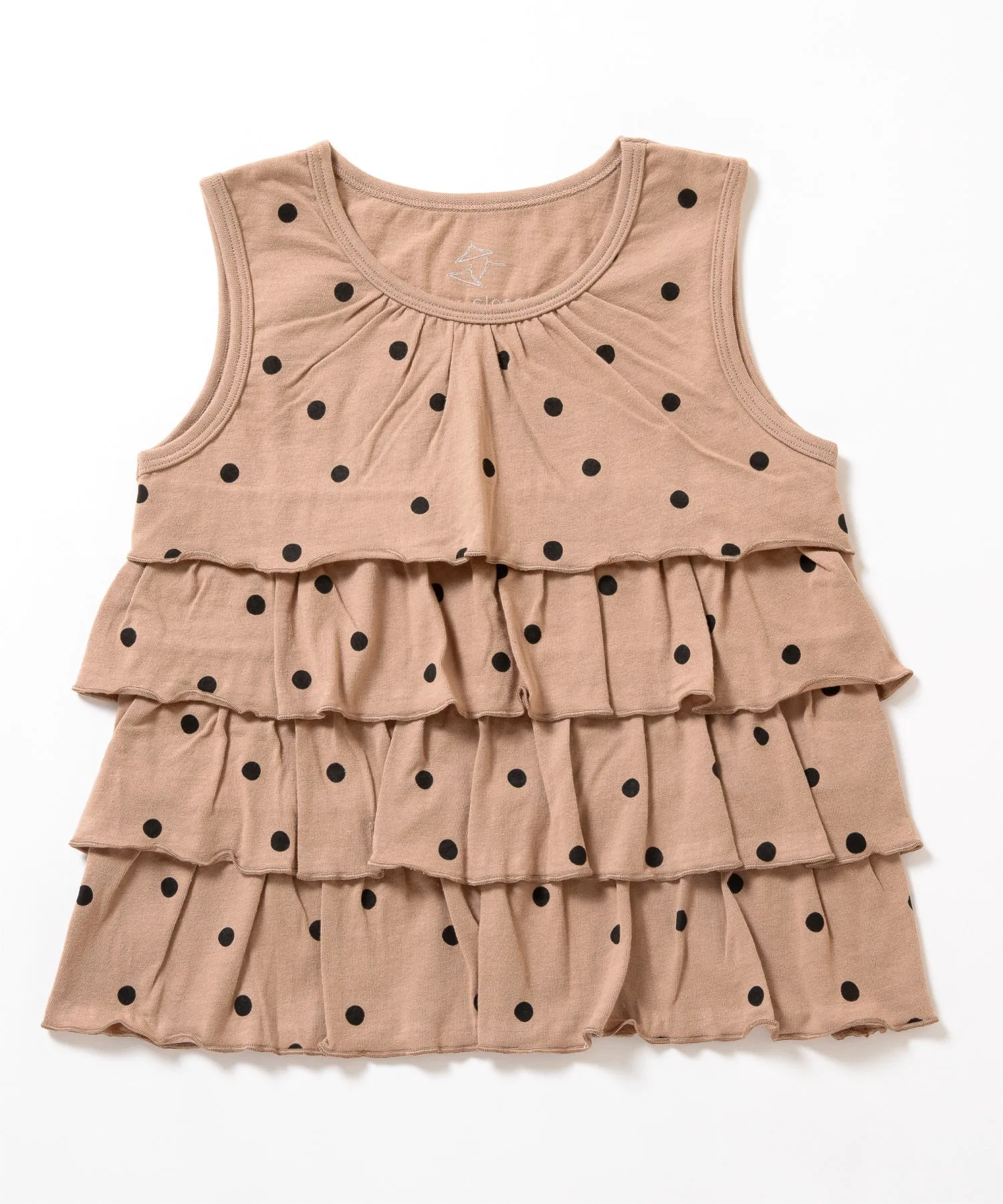 картинка Топы с оборками Ever Closet, Mocha от магазина Одежда+