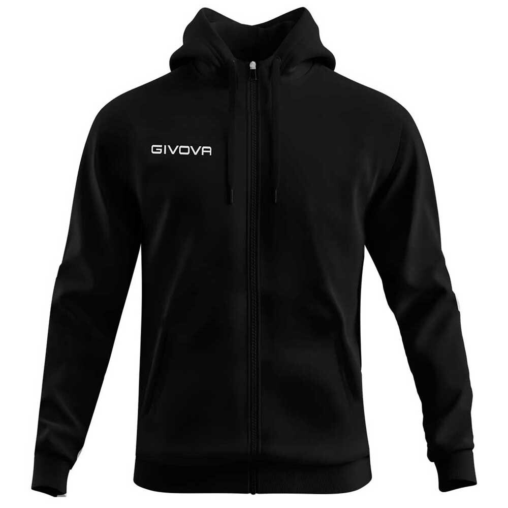картинка Толстовка Givova 500 Full Zip, черный от магазина Одежда+