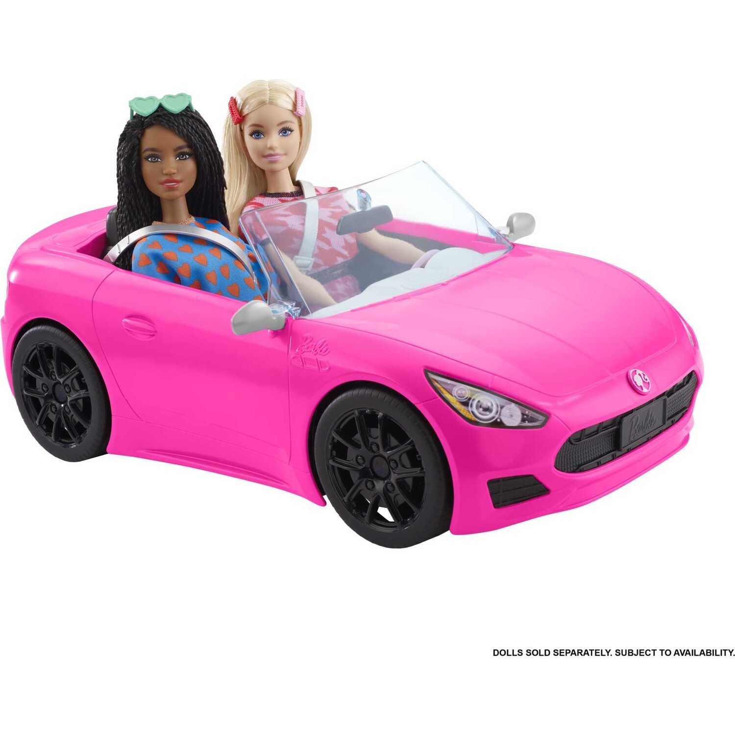 картинка Игрушчесный автомобиль с открытым верхом Barbie, розовый от магазина Одежда+
