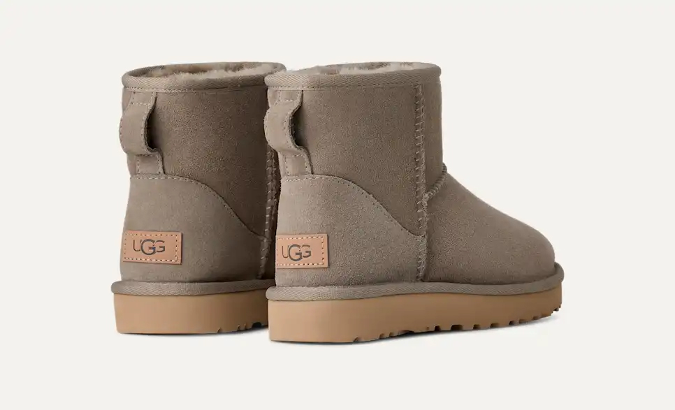 картинка Угги UGG Classic Mini II Boot, серый от магазина Одежда+