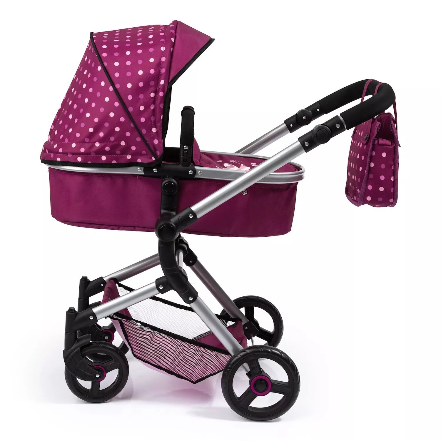 картинка Коляска Bayer City Baby Doll Bayer, красный от магазина Одежда+