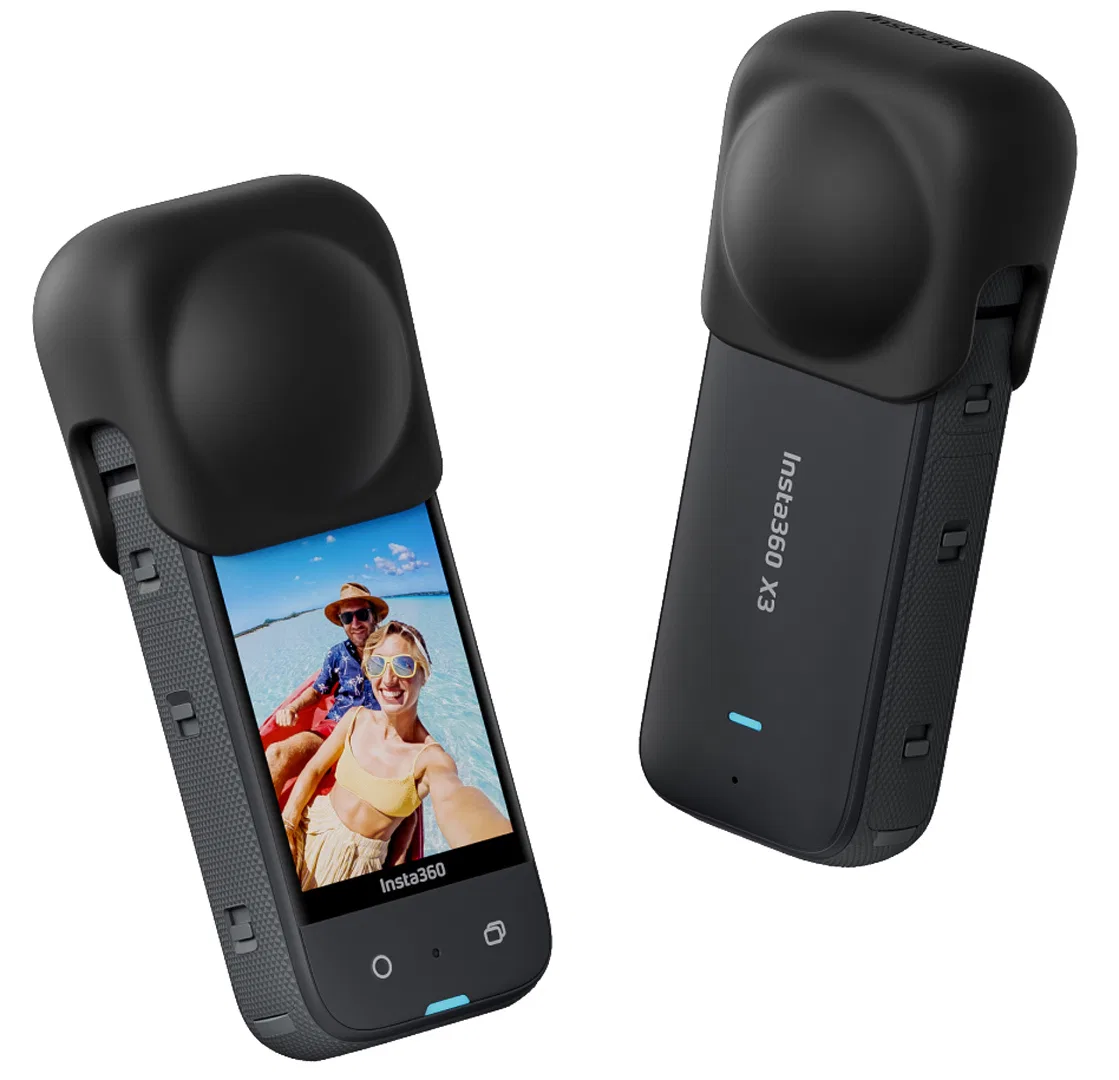 картинка Защитная крышка объектива Insta360 X3 Silikon Schwarz от магазина Одежда+