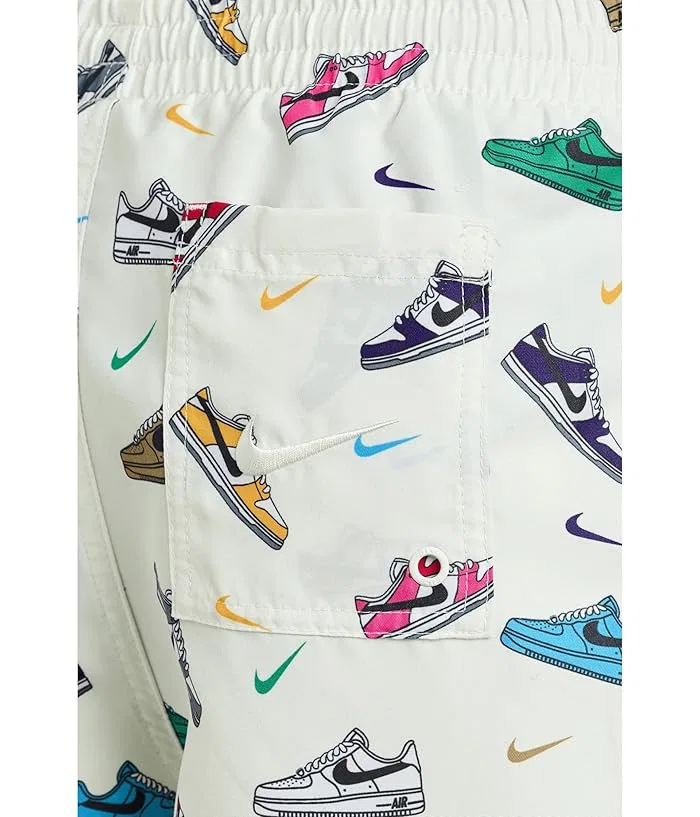 картинка Плавки Nike Kids Multi Sneaker 7" Brief Lined Volley, Sail от магазина Одежда+