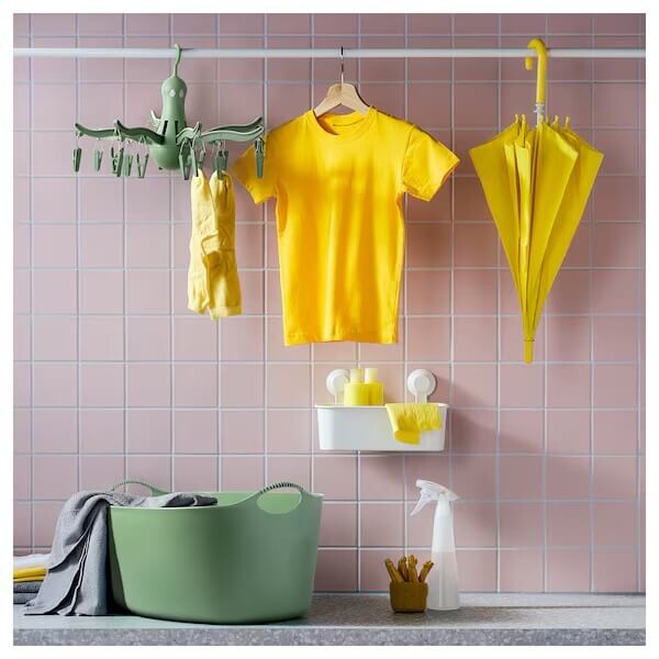 картинка Сушилка подвесная Ikea Pressa 16 Clothes Pegs, зеленый от магазина Одежда+