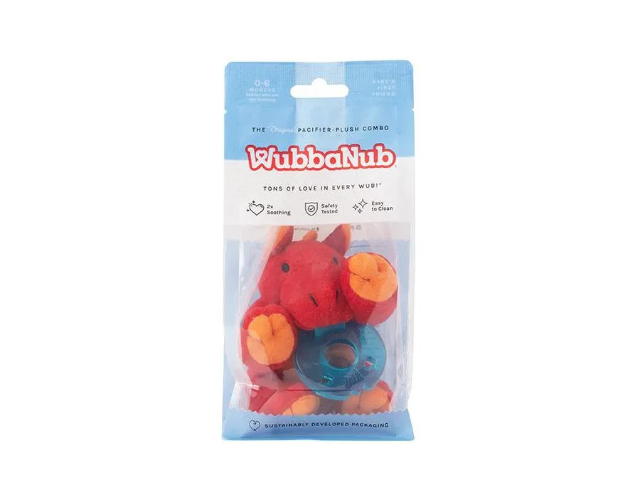 картинка Соска-пустышка для малыша Красного Дракона Wubbanub от магазина Одежда+
