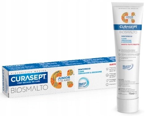 картинка Зубная паста, 75 мл Curasept, Biosmalto Junior от магазина Одежда+