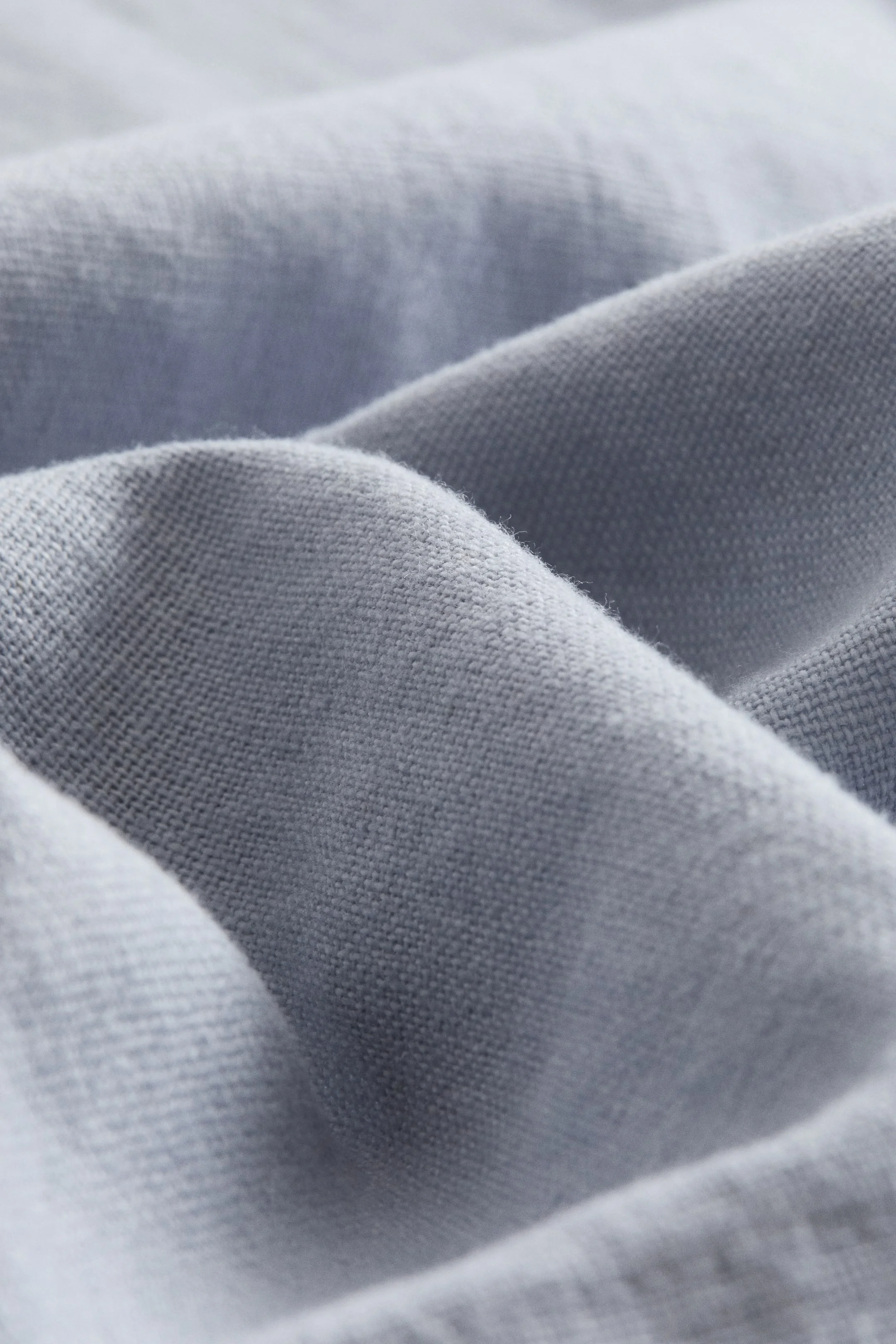 картинка Скатерть H&M Linen, 150x350 см, пыльно-голубой от магазина Одежда+