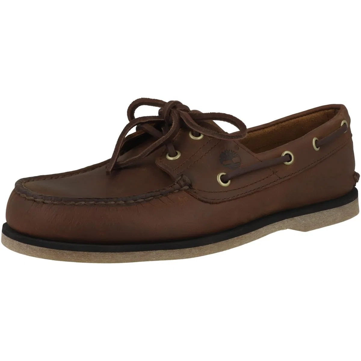 картинка Мужские лоферы-топсайдеры Timberland Classic Boat 2 Eye, Brown от магазина Одежда+