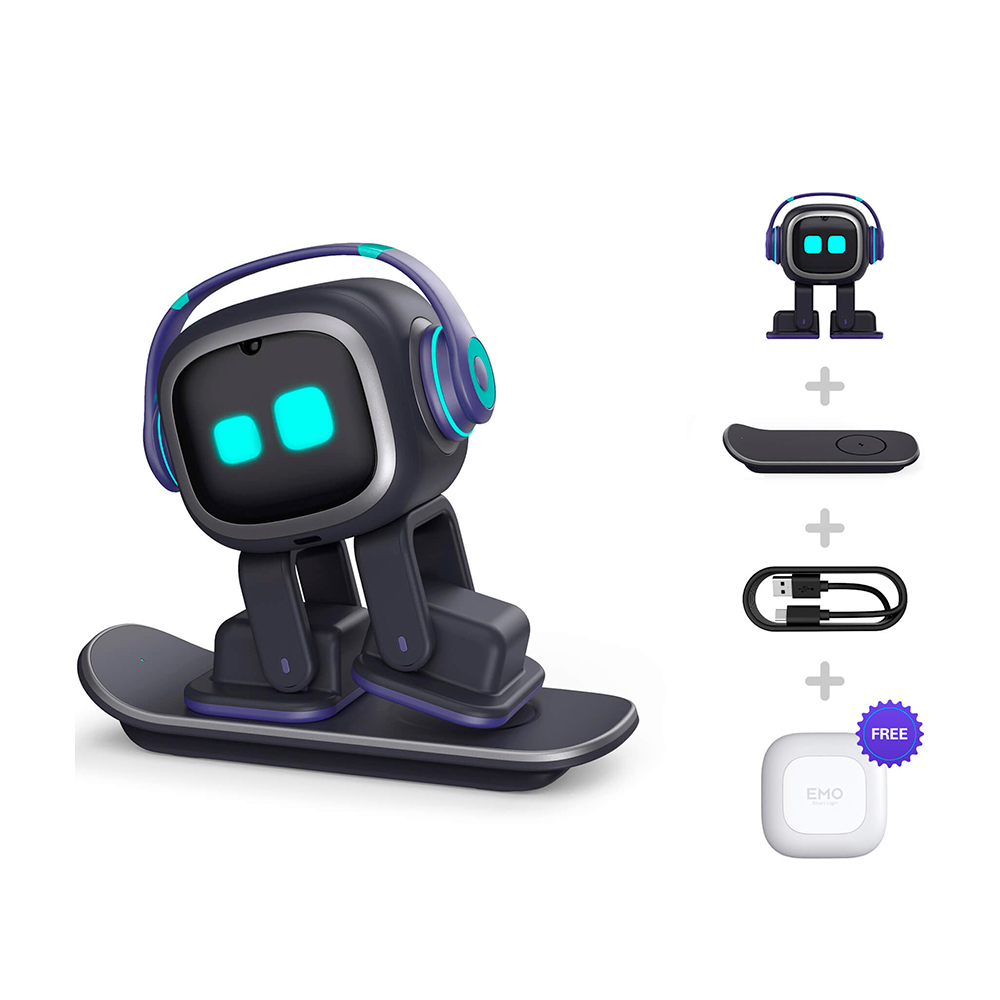 картинка Умный робот Emo Go, Standard Edition, портативный, черный от магазина Одежда+
