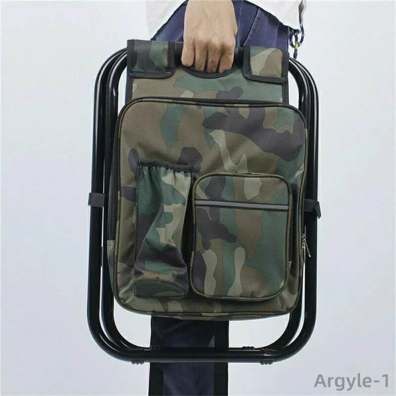 картинка Рюкзак-стул для рыбалки и отдыха, Camouflage от магазина Одежда+