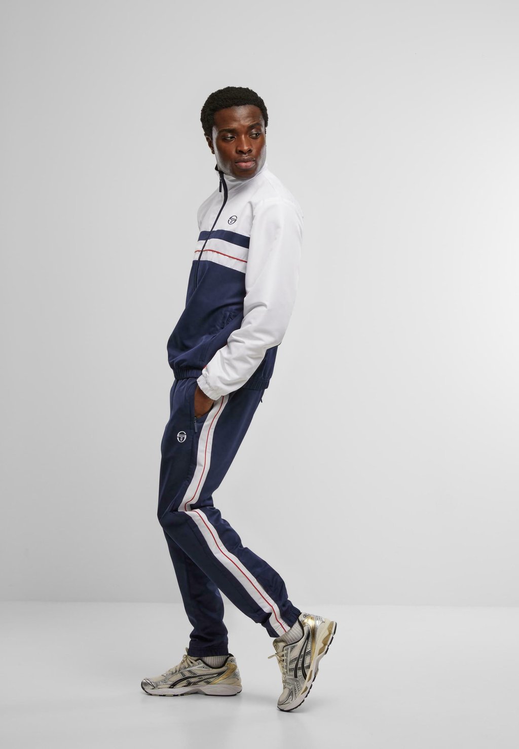картинка Спортивный костюм Sergio Tacchini Sergio Tacchini, темно-синий от магазина Одежда+