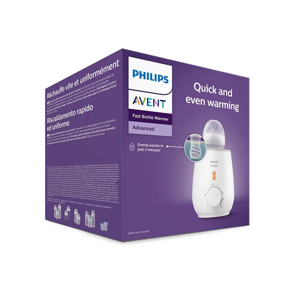 картинка Подогреватель для бутылочек Philips Avent Advanced Style, прозрачный от магазина Одежда+