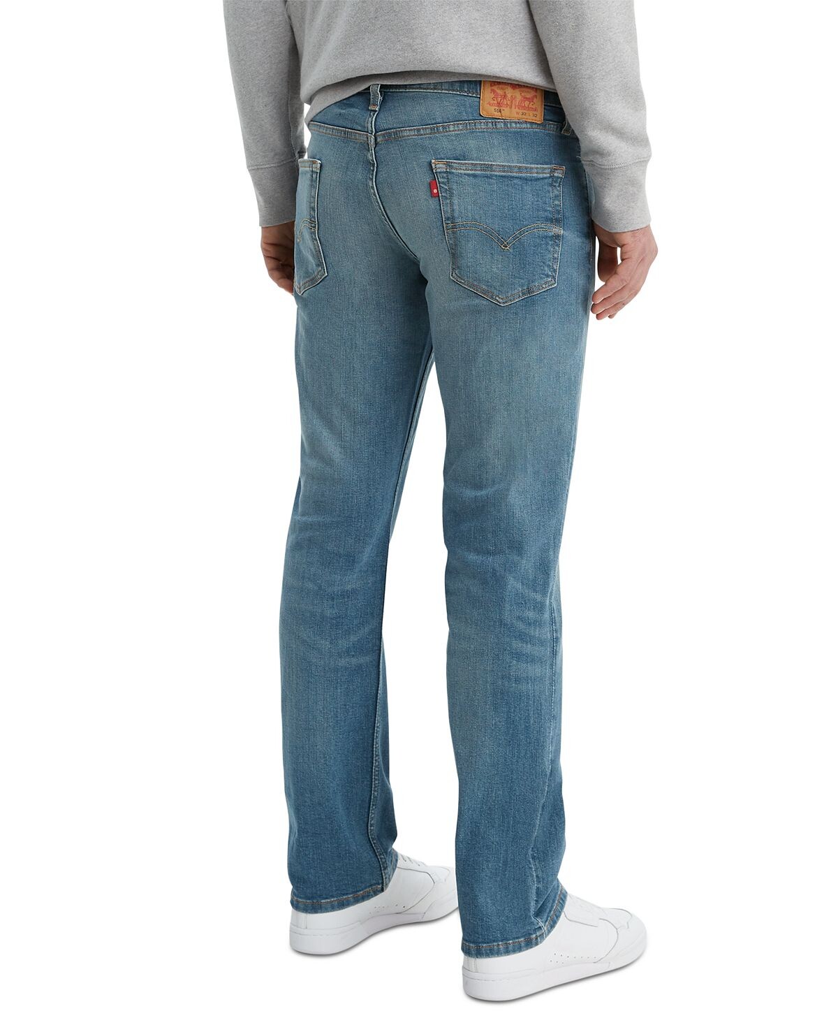 картинка Джинсы Levi’s 514 Flex Straight-Fit, чистый синий от магазина Одежда+