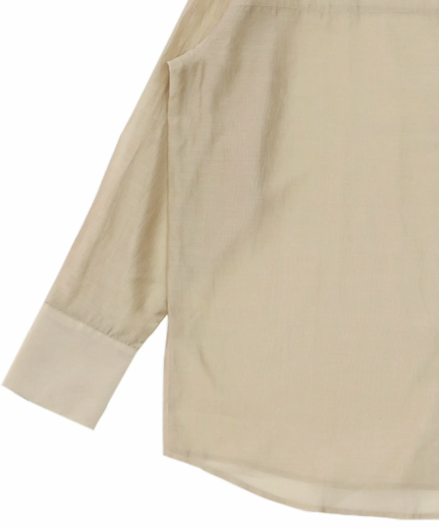 картинка Прозрачная рубашка оверсайз Select Moca, Beige-01 от магазина Одежда+
