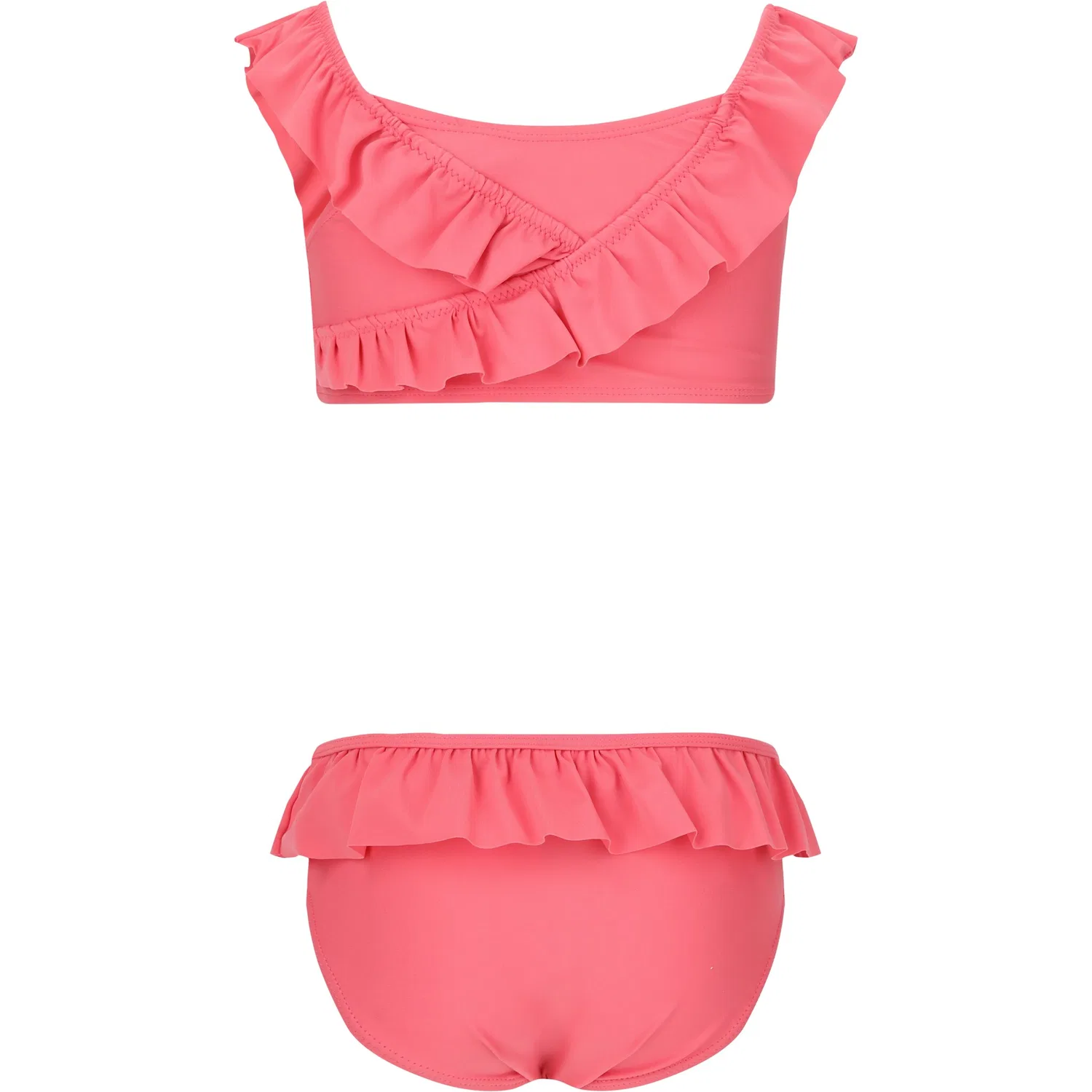 картинка Детское бикини Tanna с рюшами ZigZag, Pink от магазина Одежда+