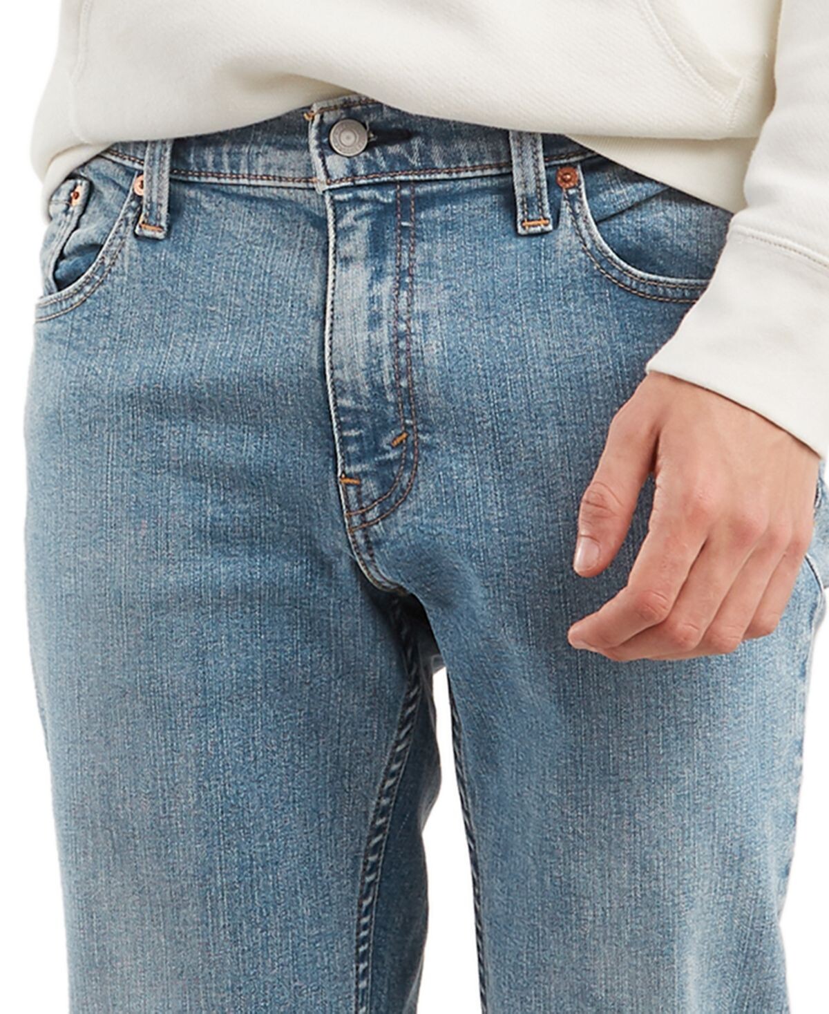 картинка Мужские джинсы Levi’s 511 Slim Fit Flex, светло-синий от магазина Одежда+